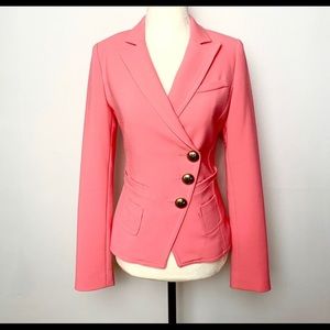 Smythe wrap blazer in pink size 2.